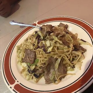 Beef Yaki Soba