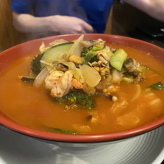 Spicy Seafood Noodle Soup