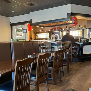 the interior of a restaurant