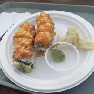 Baked Salmon Roll