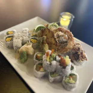 food, sushi and sashimi
