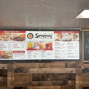 menu, pizza