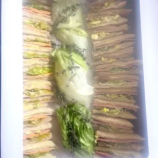 Mini Tea Party Sandwiches