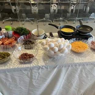 Omelette bar