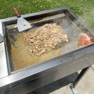 Delicious chicken tacos