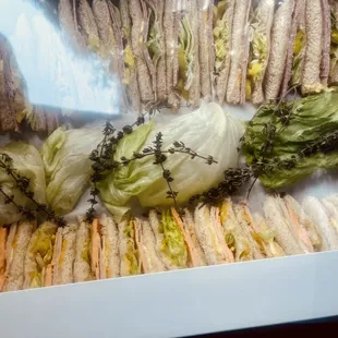 Mini Tea Party Sandwiches