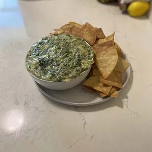 Spinach and artichoke dip