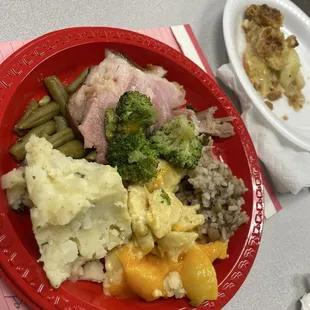 Thanksgiving my plate from Susie's Tacos!