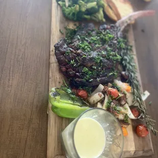 Wagyu and garlic aioli