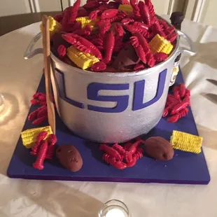 Fabulous groom cake!