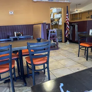 A lot of room to enjoy your food