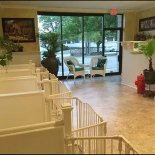 Day care and exercise area