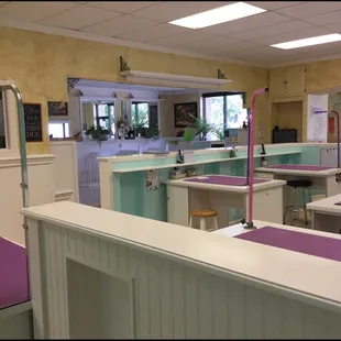 Our grooming stations