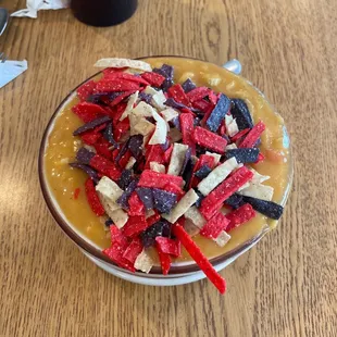 Bowl of Chicken tortilla soup