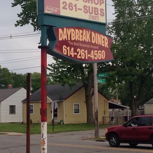 Street signage to look for.