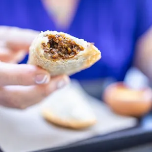 Empanada de Carne cross-section ($15)