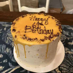 Custom birthday cake