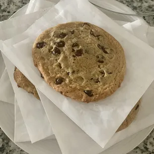 Brought home 6 still-warm chocolate chip cookies