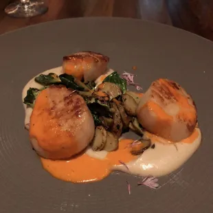 Pan Seared Scallops