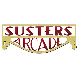 the logo for susters arcade arcade