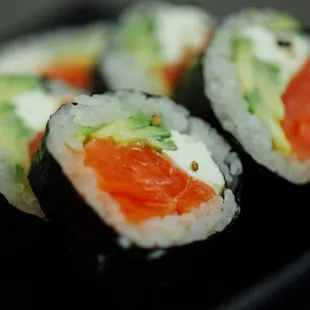 Who doesn't like cream cheese in their sushi roll? - Philly Roll!
