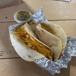 Chorizo,egg and cheese