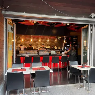 Get a sushi treat when you sit at the Sushi Bar