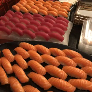sushi and sashimi