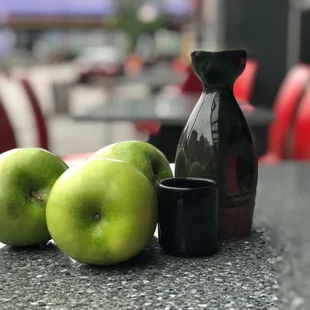 Apple hot Sake