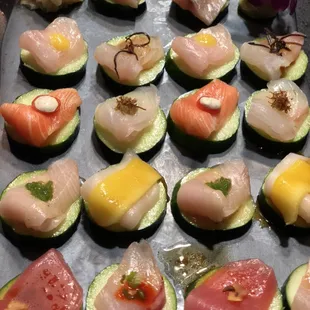 Sashimi platter
