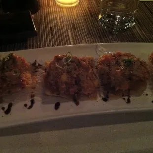 Spicy Tuna Crisps