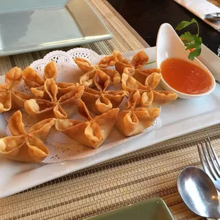 10 Piece Cream Cheese Wontons