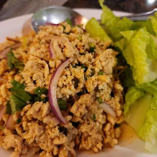 Chicken larb