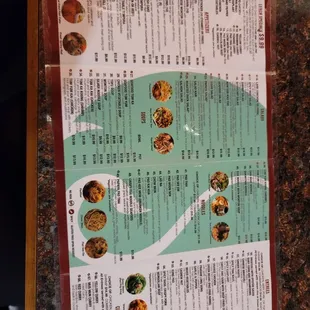 menu, pizza