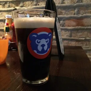 Weak pour of nitro stout