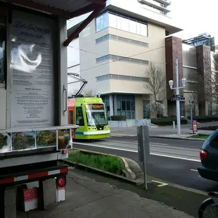 Excellent location adjacent to streetcar