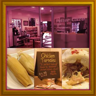 Montage of images from Sutter Cafe