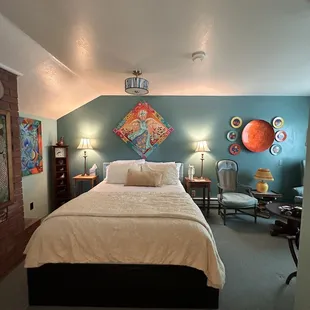 View from the door- Woodshed room