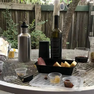 Spread bought at local shops.