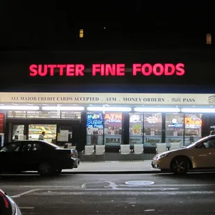 the outside of the store