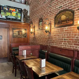 the interior of the restaurant