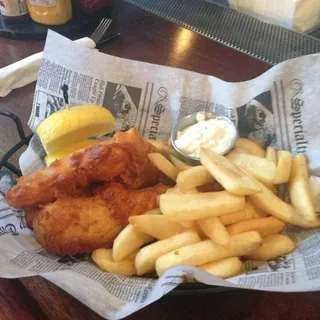 Beer-Battered Fish and Chips