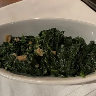 Garlic Spinach Saut-