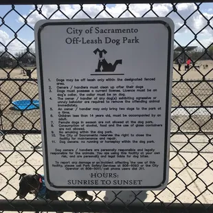Park rules!