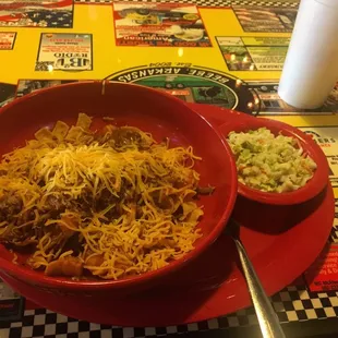 Their Frito pie are huge!