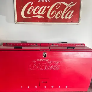 a coca cola machine