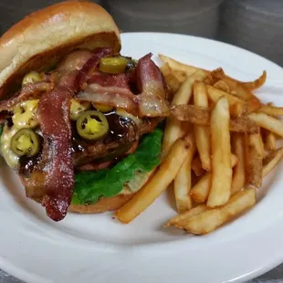 Bourbon Barrel Burger