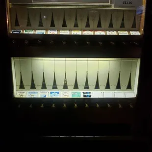Old time cigarette machine