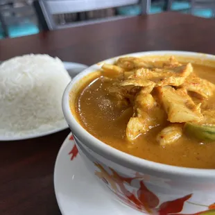 Red Curry with Chicken