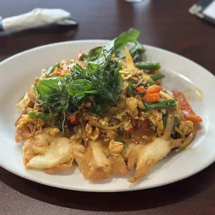 Crispy Chicken deep fried noodle